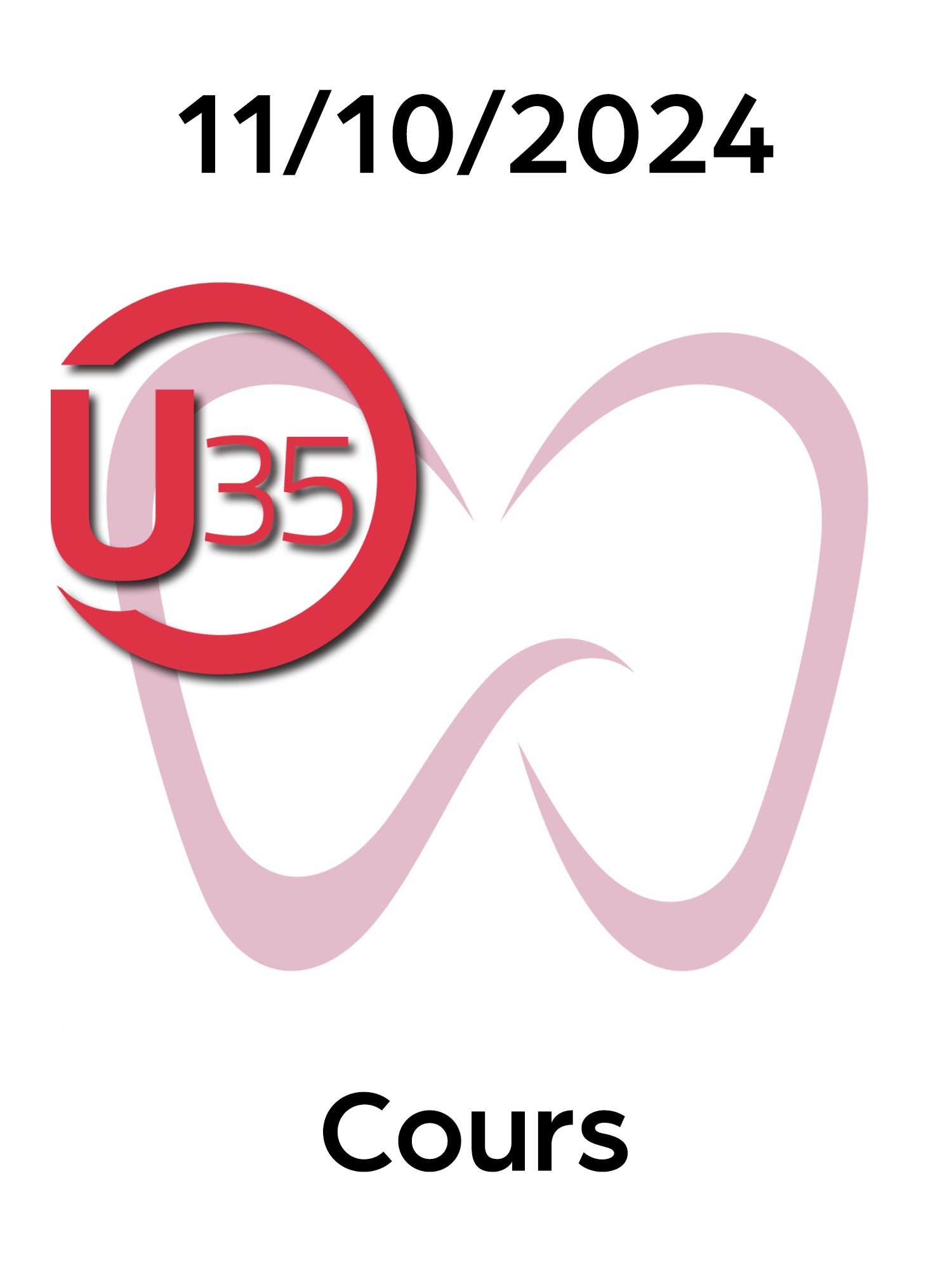 COURS STAGIAIRES ET U 35 (- DE 35 ANS)